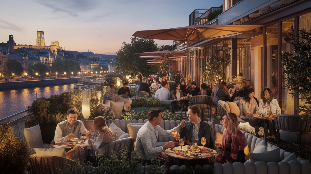 découvrez les meilleures terrasses de lyon pour passer une soirée inoubliable. profitez de l'ambiance chaleureuse, des vues imprenables et d'une sélection de cafés et restaurants qui font la renommée de la ville. que ce soit pour un apéritif entre amis ou un dîner romantique, lyon vous offre des lieux uniques à explorer sous les étoiles.