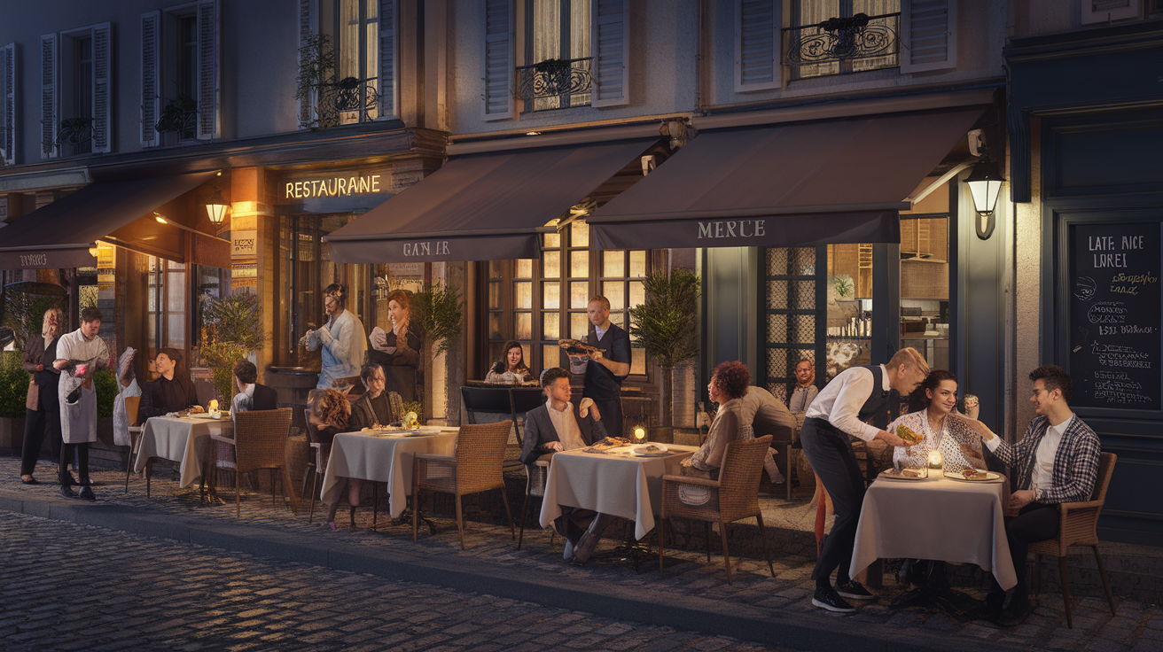 découvrez notre sélection des meilleurs restaurants ouverts tard à lyon, parfaits pour les noctambules en quête de bonne cuisine après une longue soirée. que vous ayez envie d'un plat savoureux ou d'une ambiance conviviale, retrouvez les adresses incontournables qui illuminent la nuit lyonnaise.