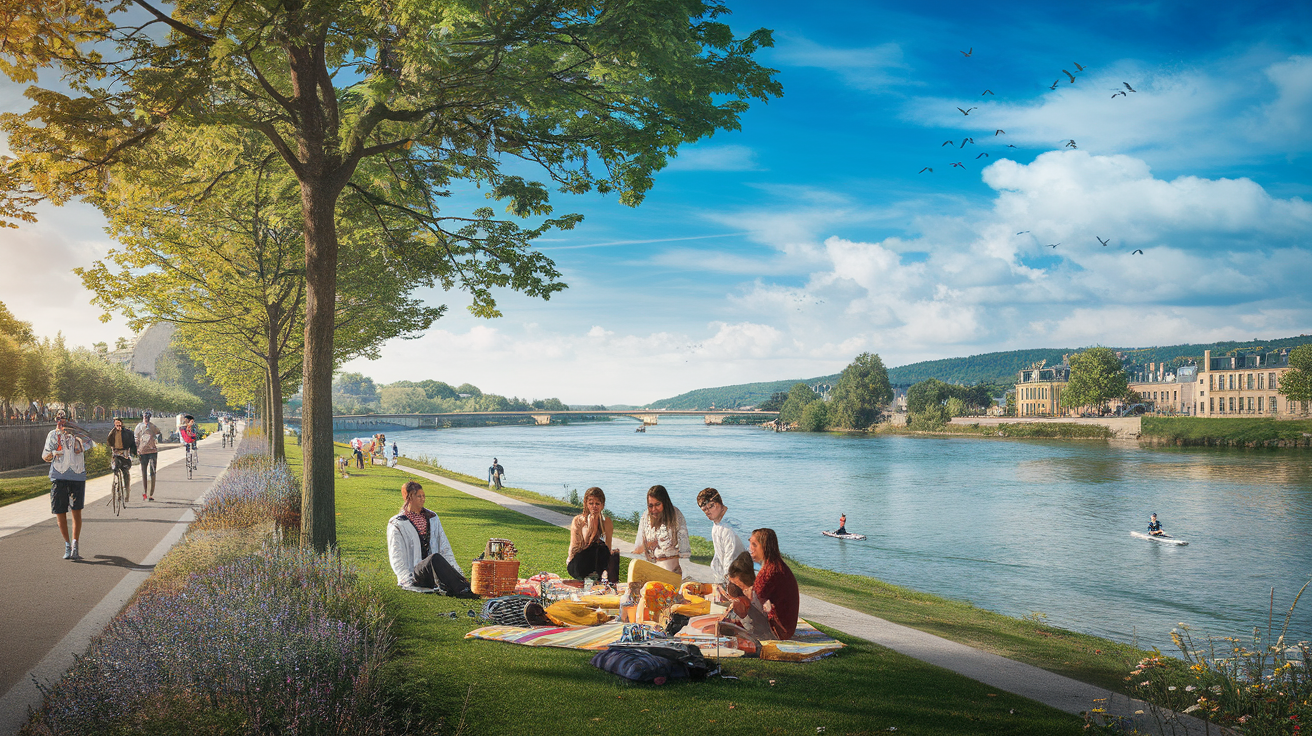 découvrez une promenade apaisante le long du rhône, où activités ludiques et moments de détente s'entremêlent. profitez de paysages enchanteurs, de balades à pied ou à vélo, et d'espaces verts offrant relaxation et loisirs. une escapade idéale pour se ressourcer au cœur de la nature.