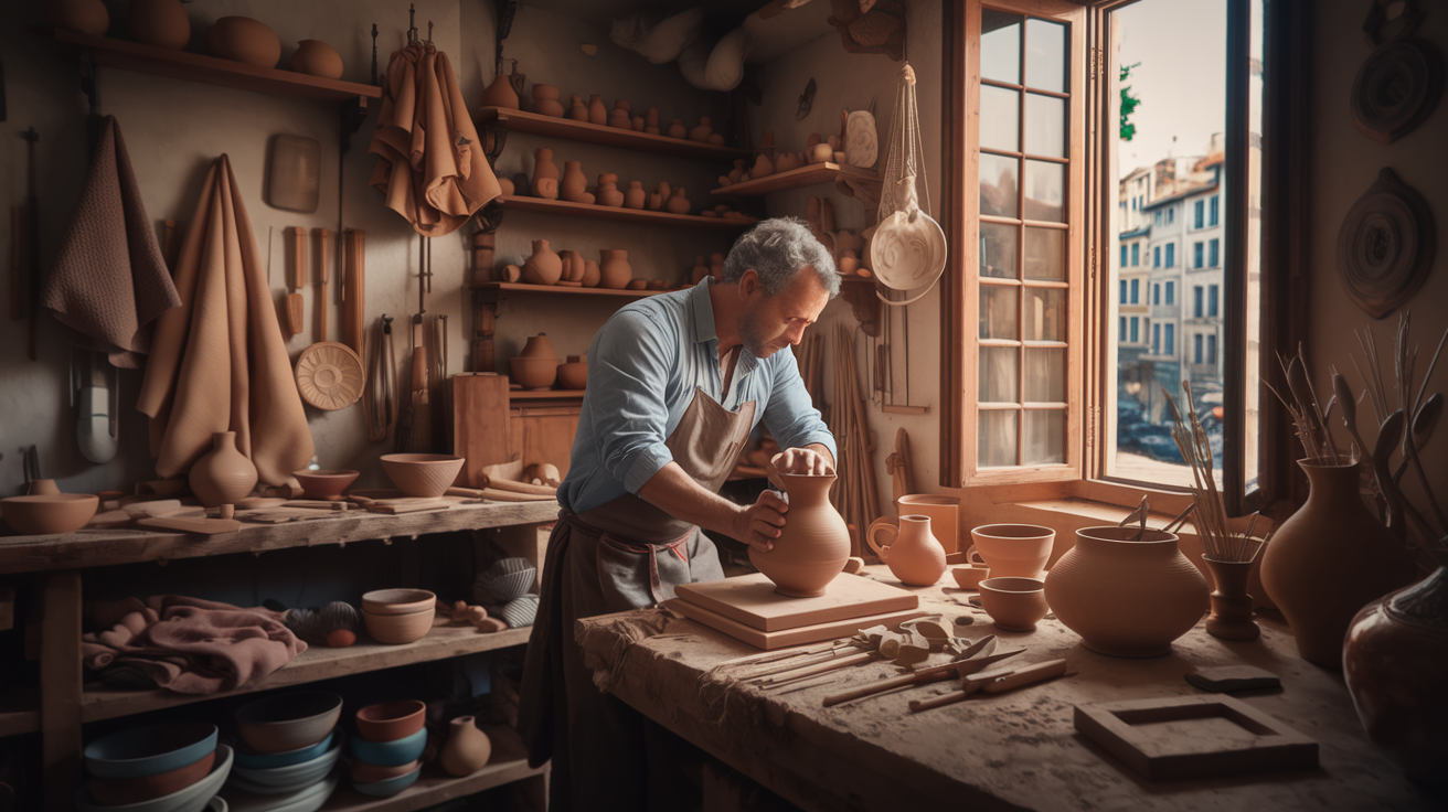 découvrez l'artisanat à lyon, un véritable trésor de traditions et de savoir-faire. plongez dans l'univers des artisans passionnés qui perpétuent des techniques ancestrales, et explorez les richesses culturelles et créatives de cette ville emblématique. une invitation à apprécier l'authenticité et l'innovation au cœur de lyon.