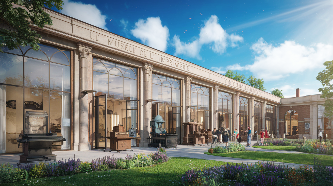 découvrez le musée de l’imprimerie et de la communication graphique, un espace d'exploration dédié à l'histoire et à l'évolution des techniques d'impression et des supports graphiques. plongez dans un univers fascinant où l'art et la technologie se rencontrent, à travers des expositions interactives et des ateliers éducatifs.