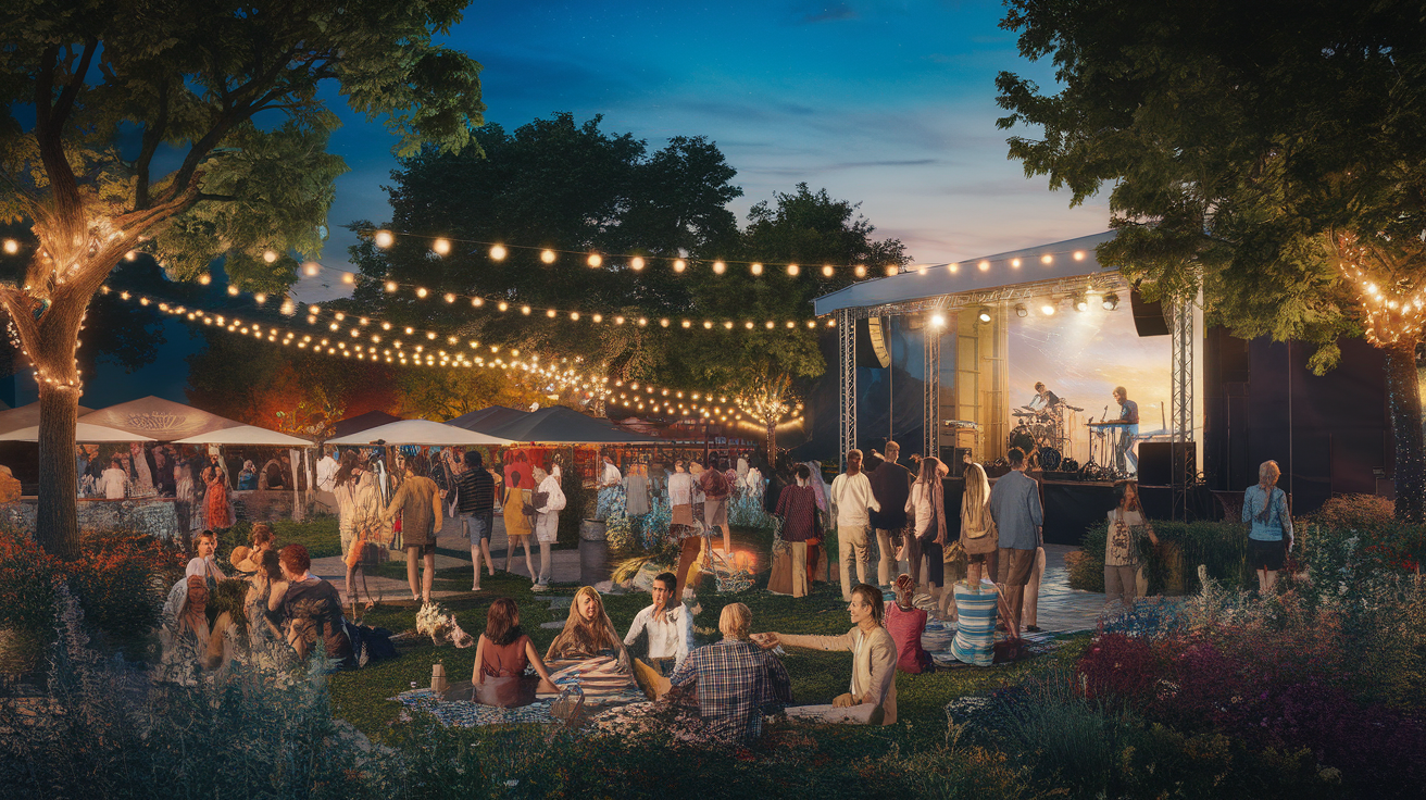découvrez les concerts en plein air à lyon durant les nuits d'été. profitez d'une ambiance festive et musicale sous les étoiles, entre artistes locaux et têtes d'affiche, pour des soirées inoubliables dans la capitale des gaules.