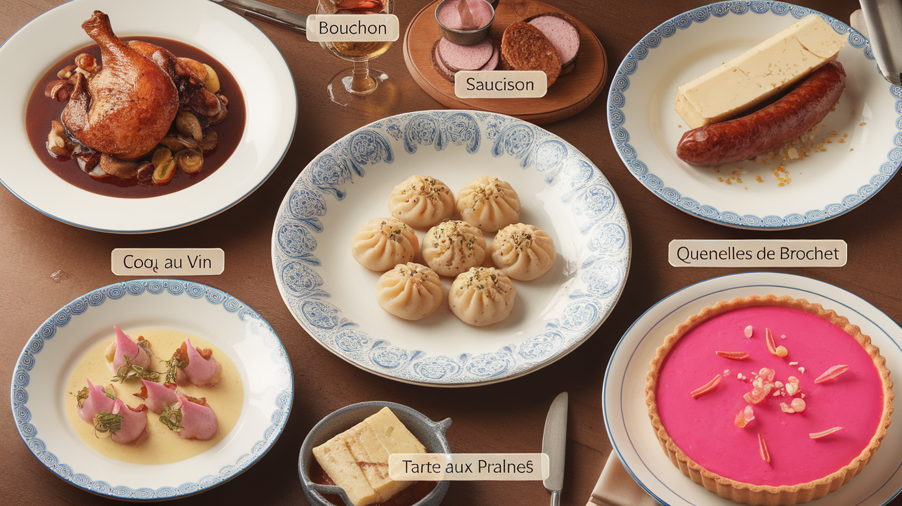 découvrez les plats typiques incontournables de lyon, capitale de la gastronomie française. ce guide vous dévoile les spécialités locales à déguster absolument, des quenelles aux bouchons lyonnais, pour une expérience culinaire authentique au cœur de cette ville rica en saveurs.