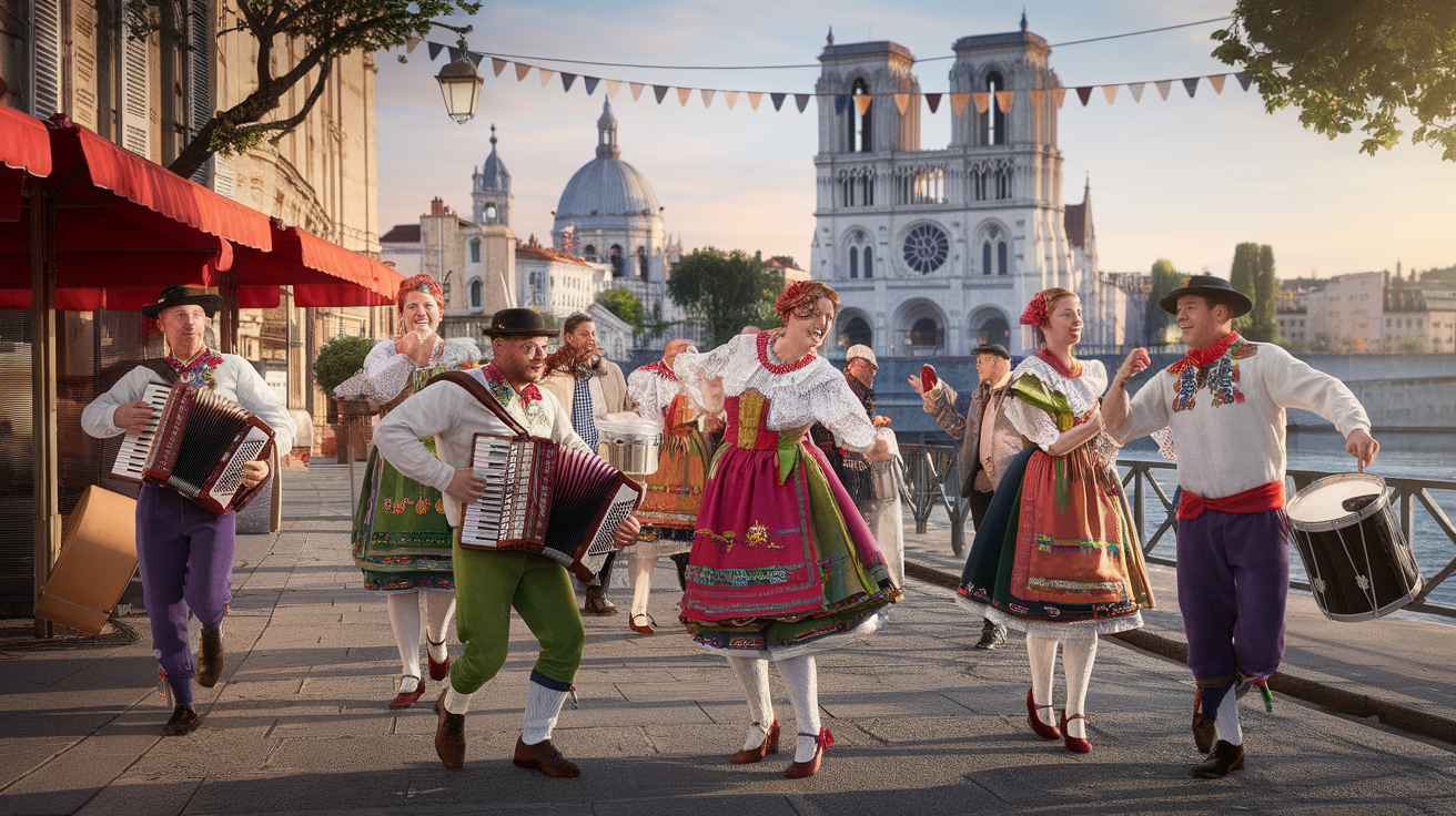 découvrez les richesses culturelles de lyon à travers ses traditions folkloriques fascinantes. plongez dans le cœur des festivités lyonnaises, des danses aux cuisines typiques, et explorez l'héritage vivant qui fait de cette ville un véritable symbole du patrimoine français.