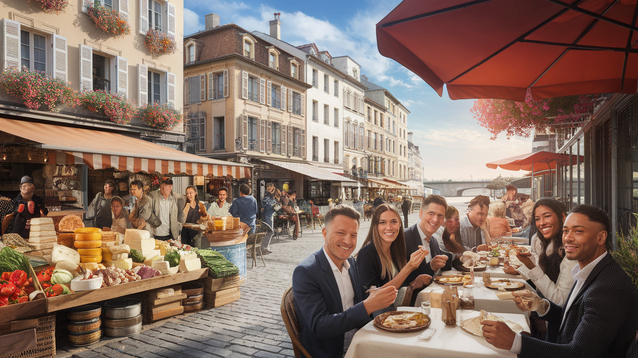 découvrez lyon, la capitale de la gastronomie française, où un riche patrimoine culinaire vous attend. explorez ses bouchons traditionnels, ses marchés animés et ses spécialités locales qui éveilleront vos papilles dans cette ville incontournable.