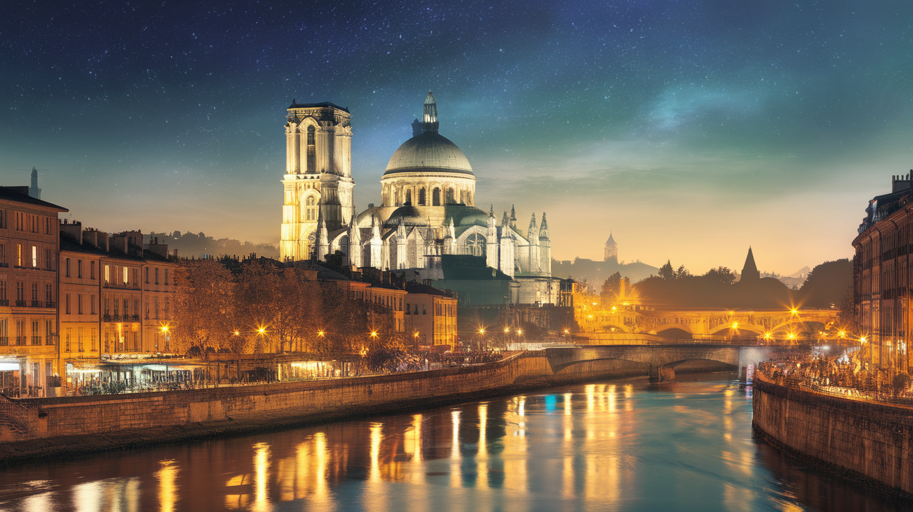 découvrez lyon, la ville lumière, à travers un parcours enchanteur d'illuminations éclatantes. plongez dans l'univers magique des lumières qui subliment l'architecture lyonnaise et émerveillez-vous devant les scènes féeriques qui animent les rues chaque année.