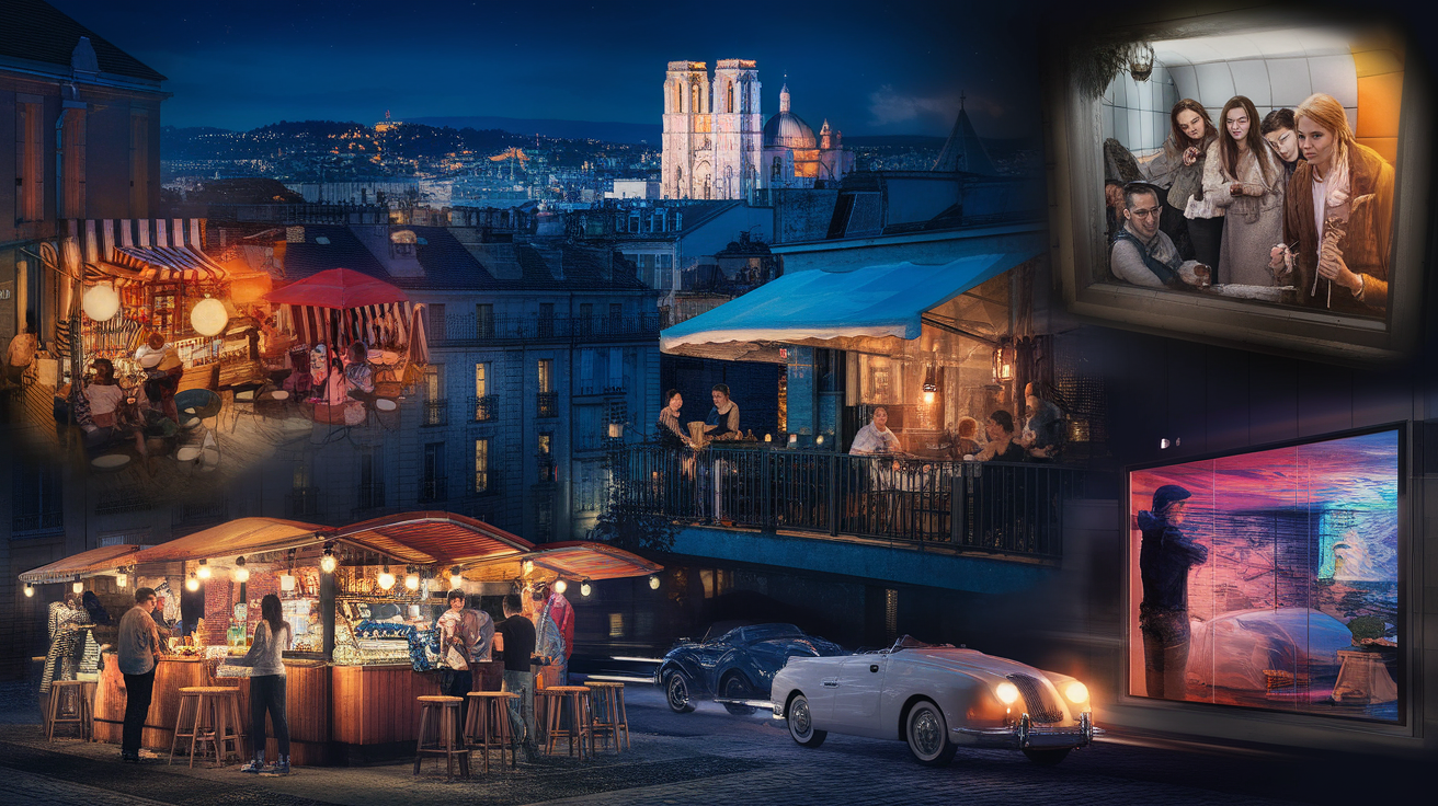 découvrez les activités insolites à faire à lyon la nuit ! explorez des événements uniques, des visites originales et des expériences mémorables qui éveilleront vos sens dans la ville des lumières. que vous soyez amateur de sensations fortes ou à la recherche de moments de détente, lyon vous réserve des surprises nocturnes inoubliables.