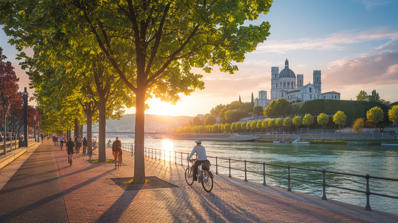 découvrez les trésors cachés de lyon en vous baladant le long de la saône. explorez les rives animées, les parcs enchanteurs et les charmants quartiers qui bordent ce fleuve emblématique, tout en profitant de vues imprenables et d'activités inoubliables.