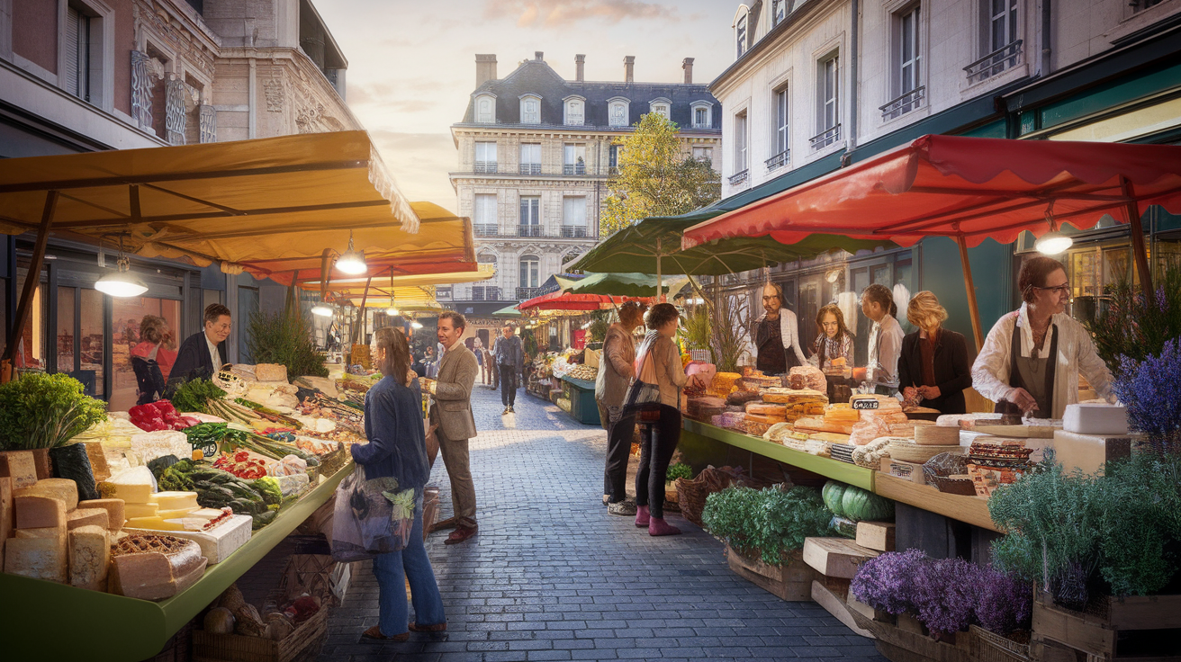découvrez les marchés de lyon, véritables joyaux de la gastronomie locale. plongez dans un univers de saveurs authentiques, où les producteurs passionnés vous offrent des produits frais et de qualité. ne manquez pas cette expérience incontournable pour tous les amateurs de cuisine locale et de découvertes gastronomiques.