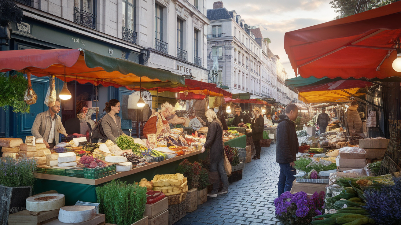 découvrez les marchés de lyon, véritables joyaux pour les amateurs de produits locaux. explorez une variété de saveurs authentiques, de fruits frais et de spécialités artisanales, tout en profitant de l'ambiance chaleureuse de ces lieux incontournables. un passage obligé pour les gourmets et les passionnés de la gastronomie lyonnaise !